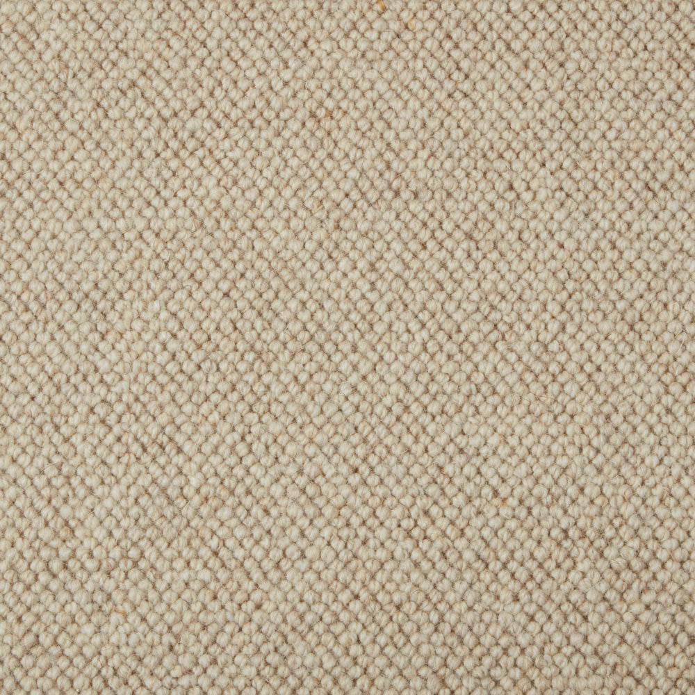 Fairisle Pure New Wool Carpet - Oatflake