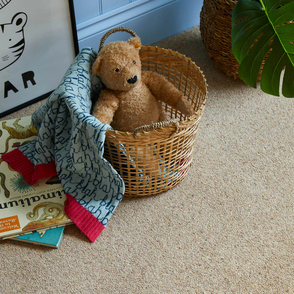 Natural Berber Twist Elite Wool Carpet - Chamois