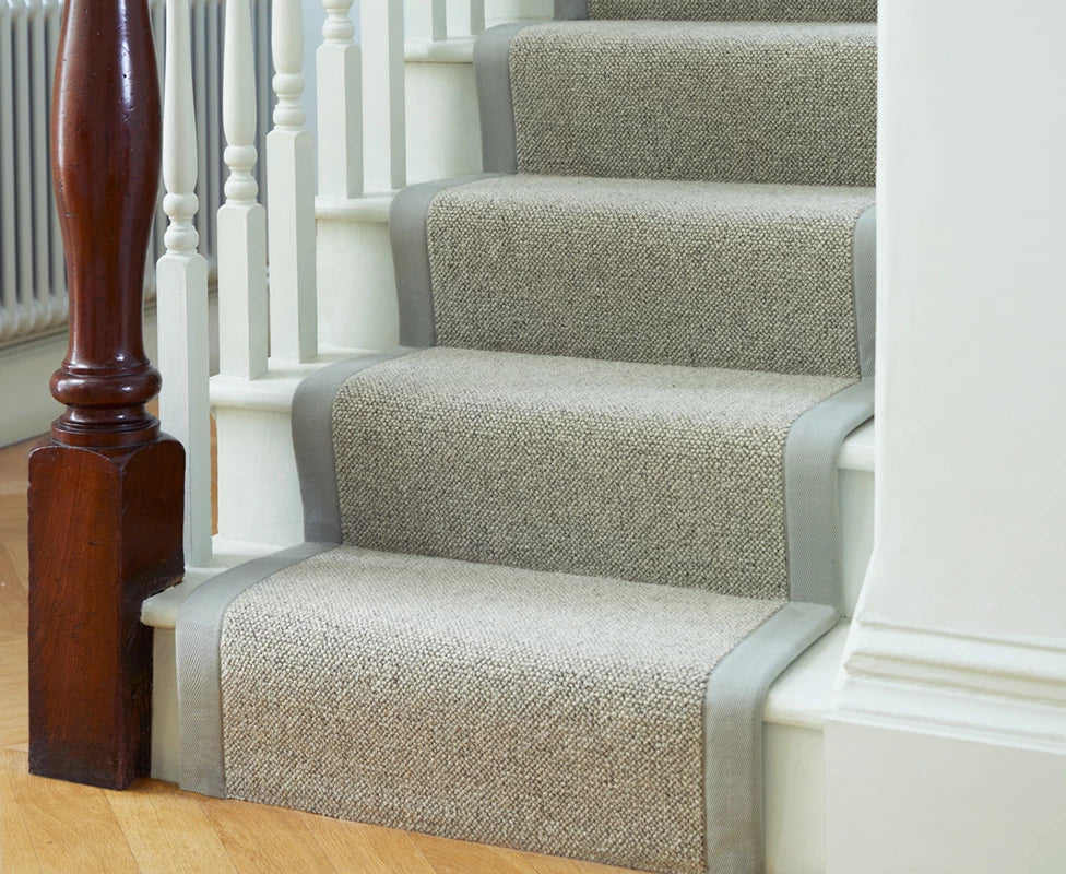 Fairisle Pure New Wool Carpet - Ridge Mist