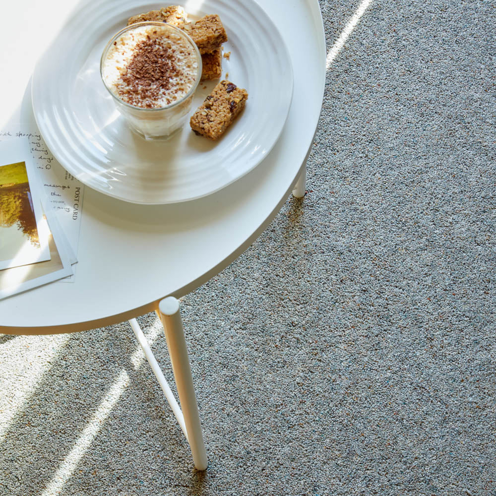 Natural Berber Twist Elite Wool Carpet - Green Tea