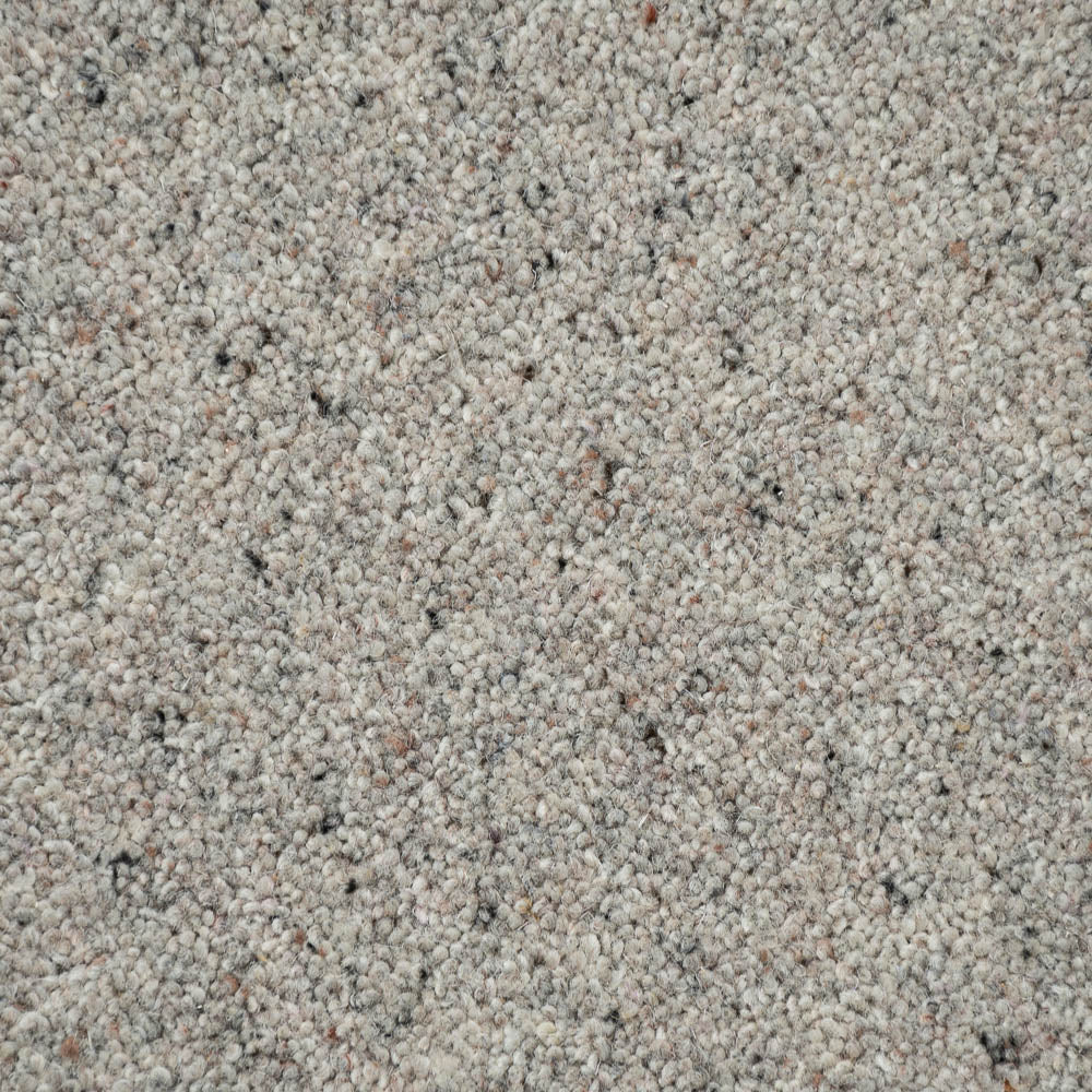Natural Berber Twist Elite Wool Carpet - Grey Squirrel