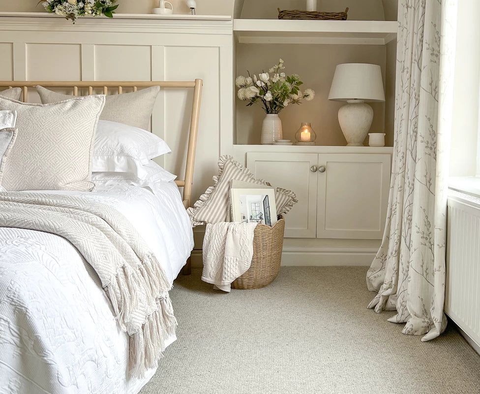 Fairisle Pure New Wool Carpet - Cape Fog