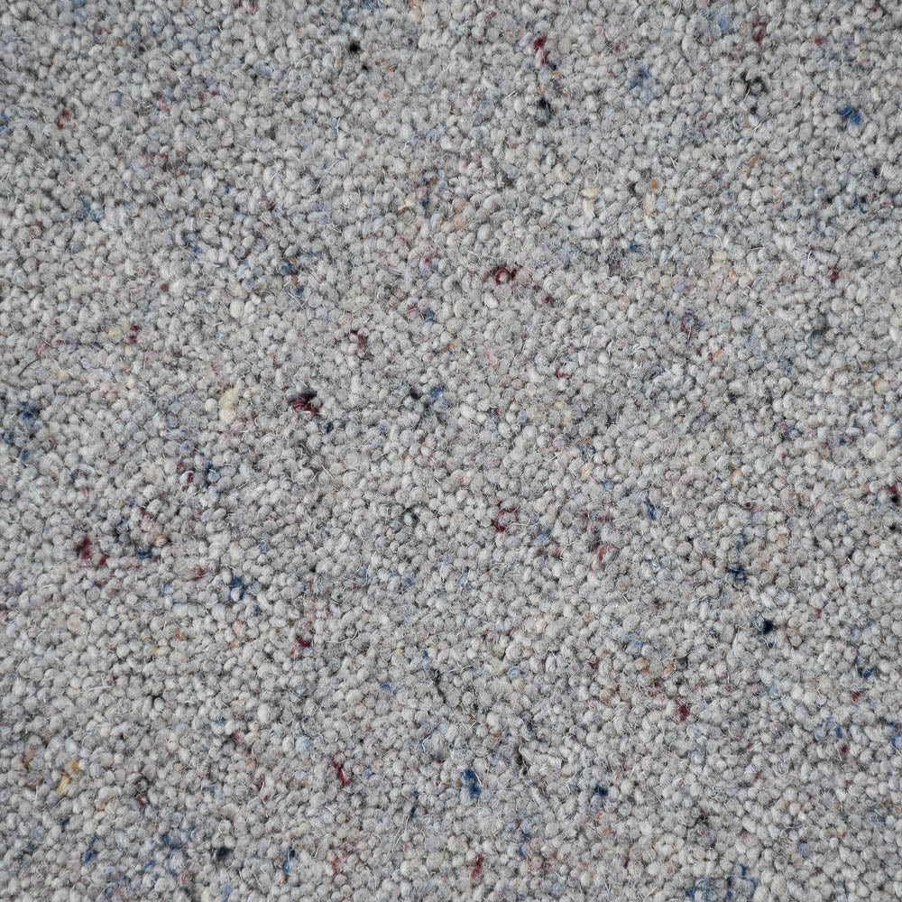 Natural Berber Twist Elite Wool Carpet - Silver Surf
