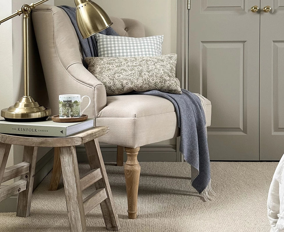 Fairisle Pure New Wool Carpet - Shingle