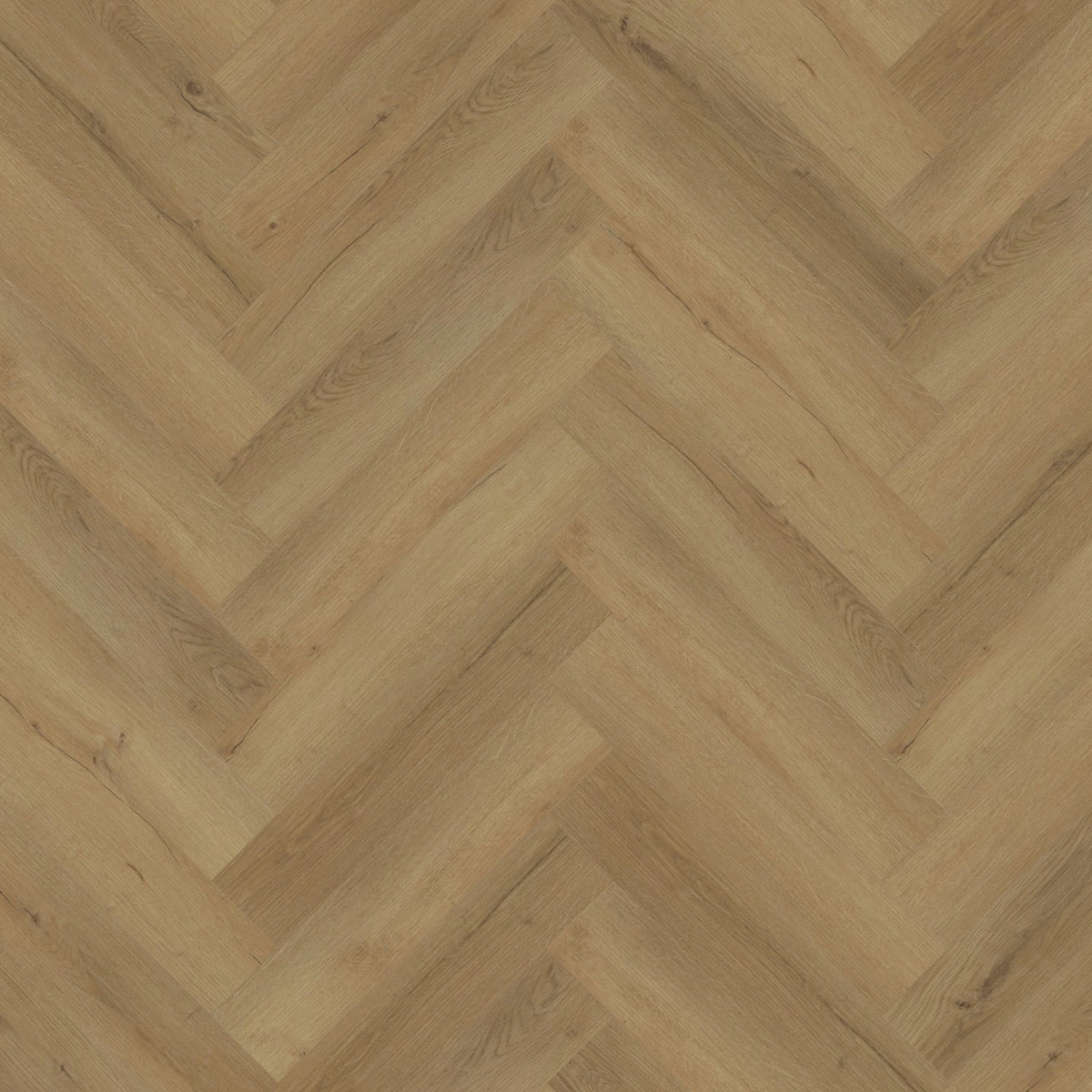Lignum Core SPC Herringbone Flooring - Barley Oak