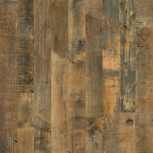 Recycled Leather Flooring Panels - Reclaimed Oak - St Georges