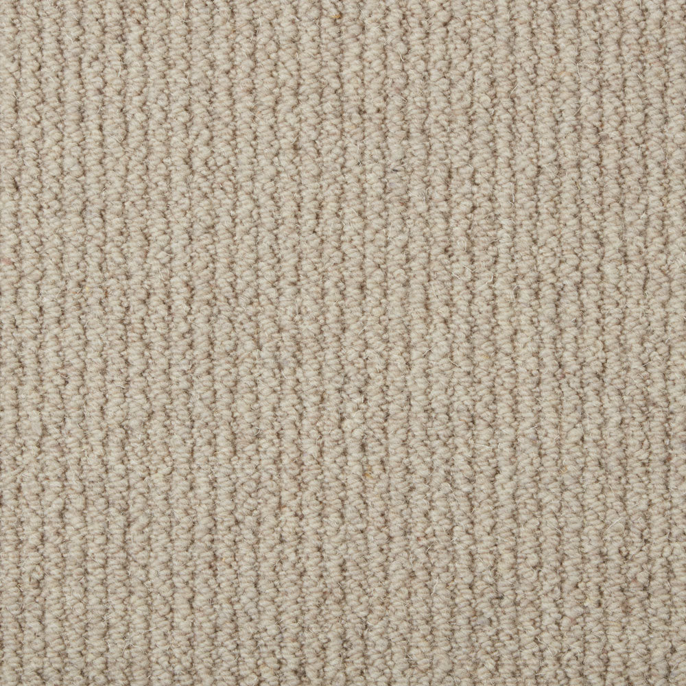 Malabar Two-Fold Pure New Wool Carpet - Husk