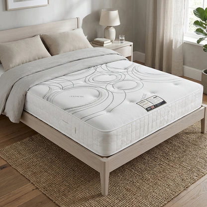 Bream Damask 12.5 Gauge Orthopaedic Open Coil Mattress