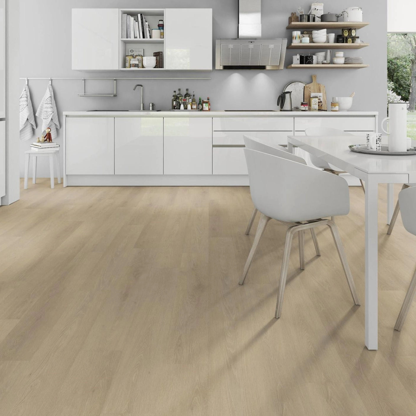 Lignum Core SPC Flooring - Linen Oak