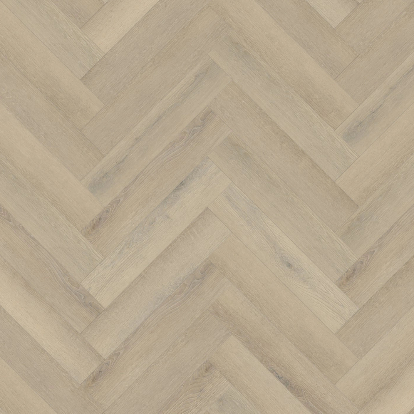 Lignum Core SPC Herringbone Flooring - Seashell Oak