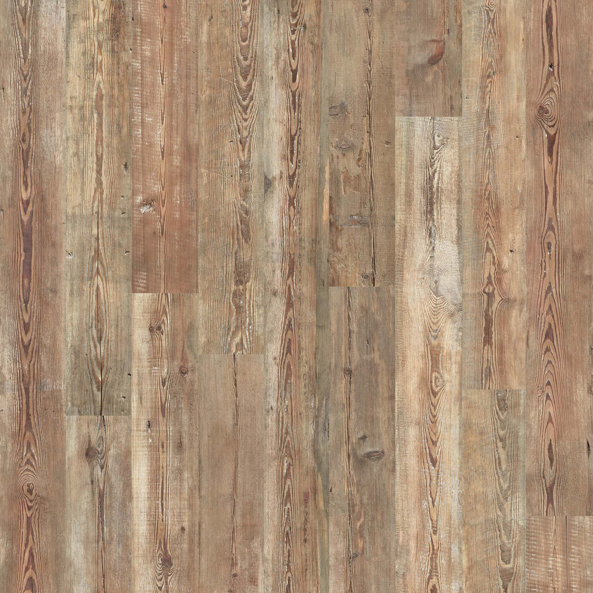 Recycled Leather Flooring Panels - Reclaimed Pine - Old War Office