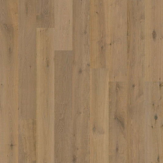 Recycled Leather Flooring Panels - Cool Brown French Oak