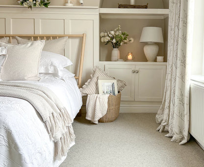 Fairisle Pure New Wool Carpet - Cape Fog