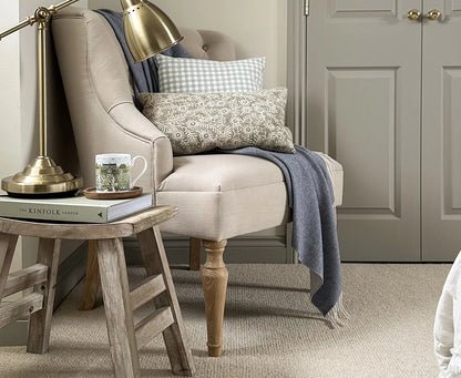 Fairisle Pure New Wool Carpet - Shingle